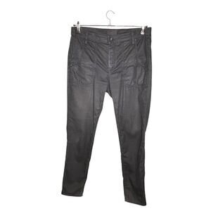 Vince Relaxed Crop Lightweight Jeans Soft Dark Wash Size 28